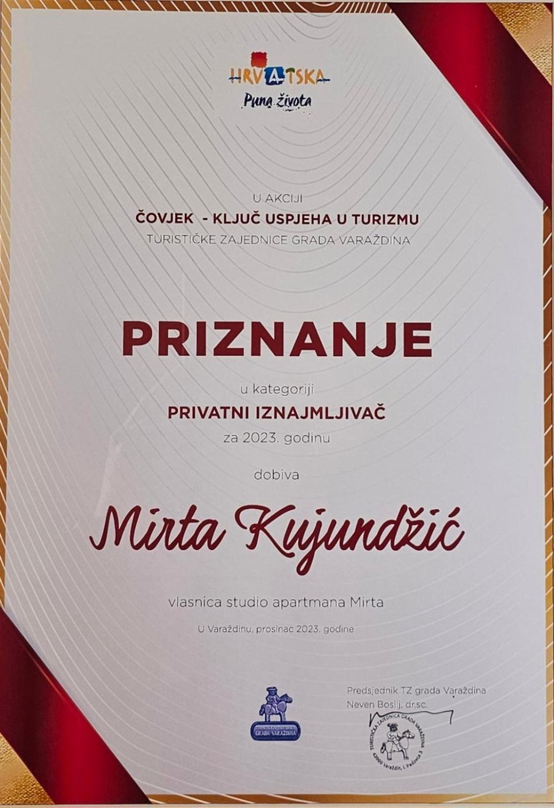 Studio Apartman Mirta I Varazdin Luaran gambar
